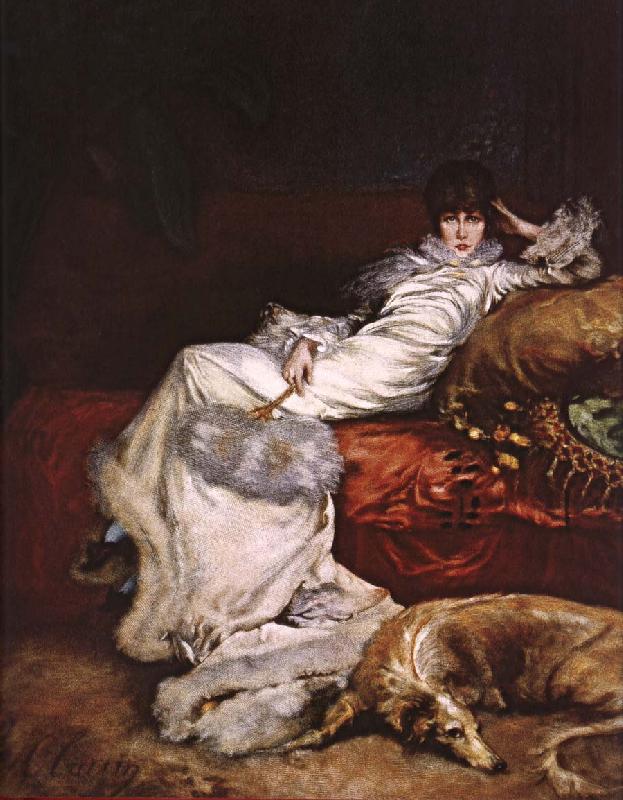 Georges Clairin Sarah Bernhardt Germany oil painting art